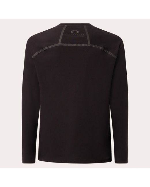 Oakley Definition Premium Cotton Pocket Tee Ls - Color: Black
