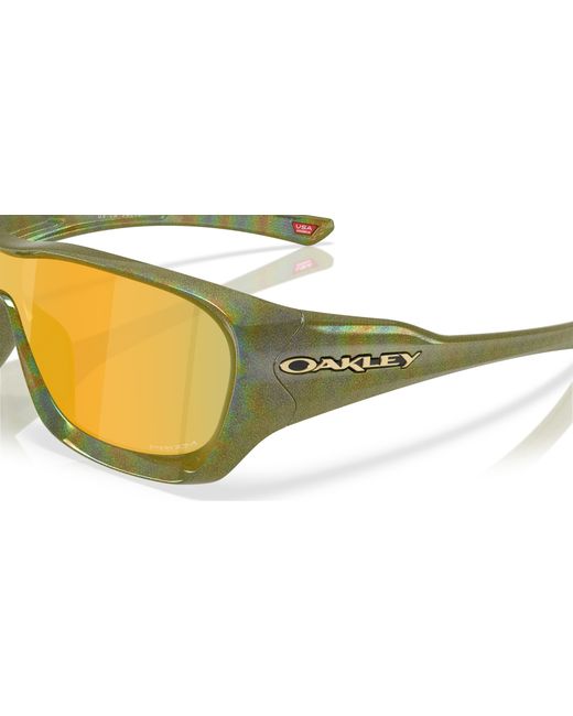 Oakley Black De La Salle Polaris Collection Sunglasses - Color: Fern Spacedust