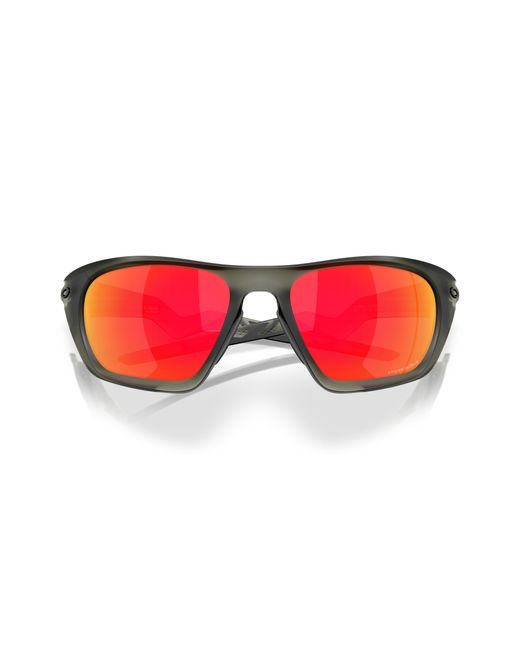 Oakley Black Lateralis Sunglasses - Color: Olive for men