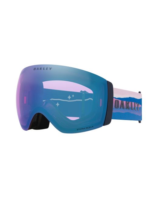 Oakley Blue Herren Flight DeckTM Pro L Mikaela Shiffrin Signature Series Snow Goggles