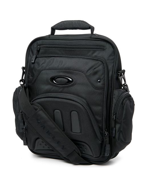 Oakley Black Vertical Messenger 2.0 Backpacks for men