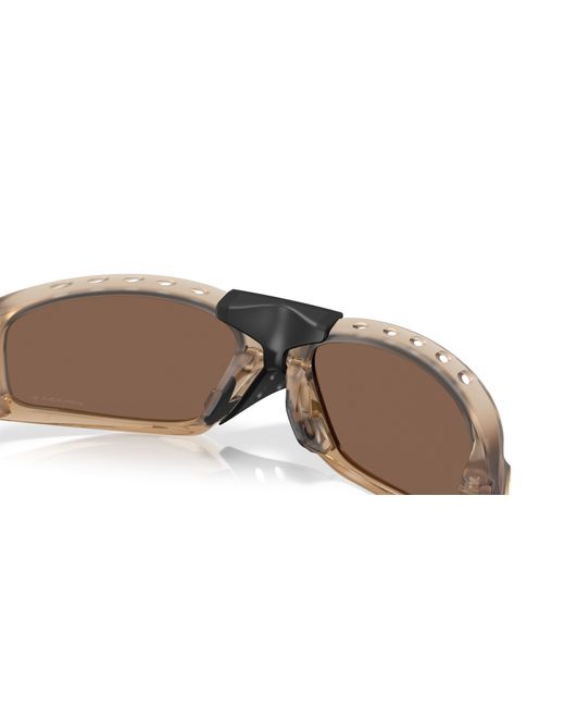 Oakley Black Plantaris Sq Sunglasses - Color: Matte Sepia