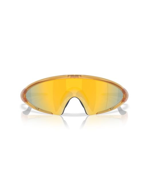 Oakley Black Ellipse Polaris Collection Sunglasses - Color: Transparent Light Curry