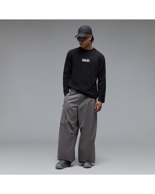 Oakley Black Animatronic Frog Ls Tee for men