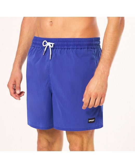 Oakley Blue Robinson Rc 16" Beachshort for men