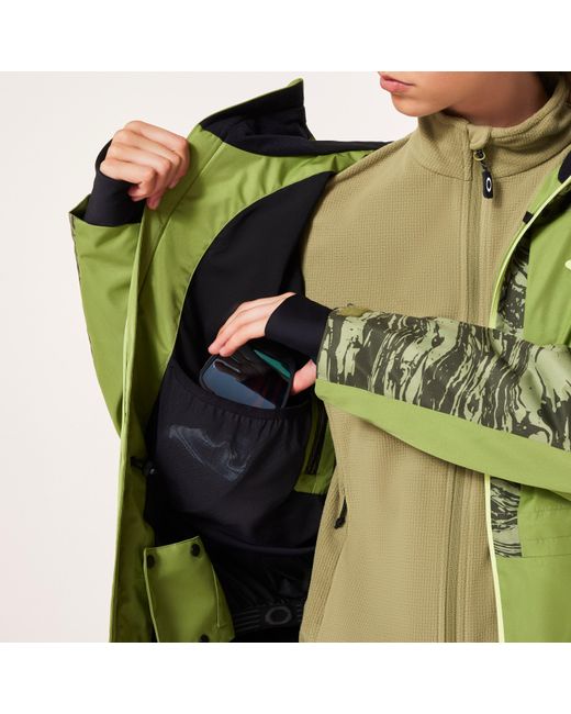 Oakley Green Tc Juno Reduct Shell Jacket 2.0
