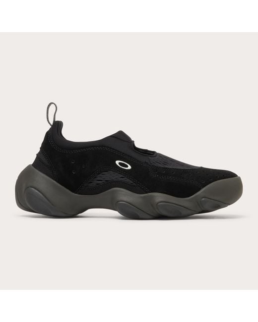 Oakley Black Factory Team Suede Flesh Sandal for men