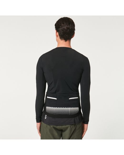 Oakley Black Element Ls Jersey for men