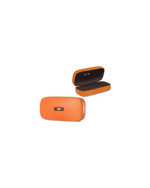 Oakley Orange Square O Hard Sunglass Case - Persimmon