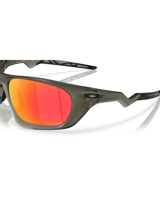Oakley Black Lateralis Sunglasses - Color: Olive for men