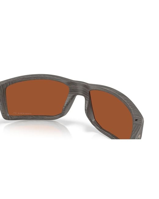 Oakley Green Gibston Sunglasses - Color: Woodgrain for men