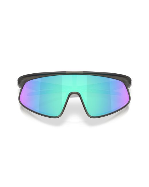 Oakley Black Rslv Sunglasses - Color: Grey