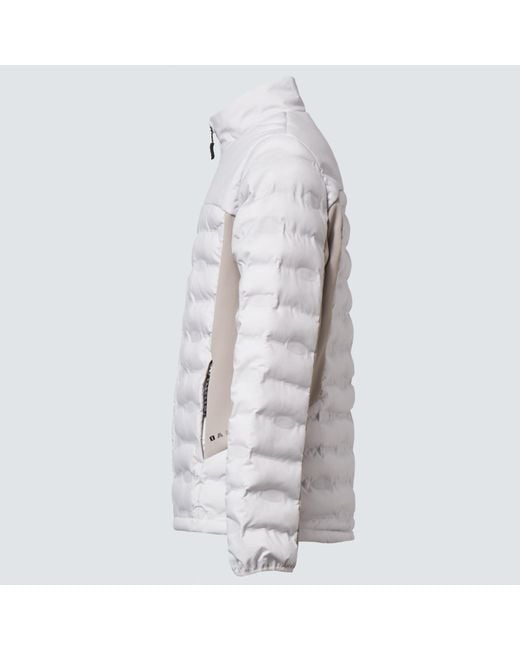 Oakley White Ellipse Rc Quilted Jacket for men