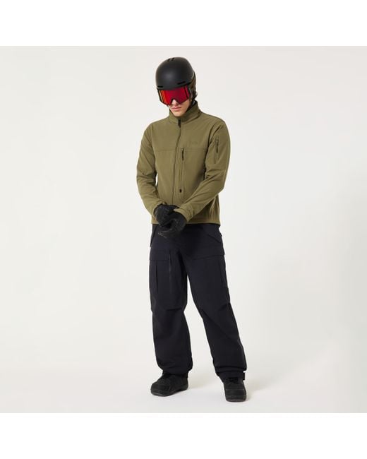 Oakley Green Wintertide Softshell Sweatshirt for men