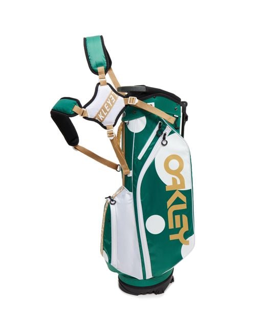 Oakley Green Staple Golf Bag for men