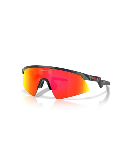 Uomo Resistor Sweep® (youth Fit) Patrick Mahomes Ii Collection Occhiali Da Sole di Oakley in Black da Uomo
