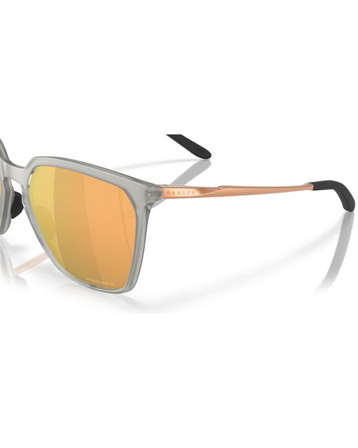 Oakley Black Sielo Sq Sunglasses - Color: Grey