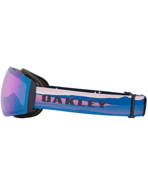 Oakley Blue Herren Flight DeckTM Pro M Mikaela Shiffrin Signature Series Snow Goggles