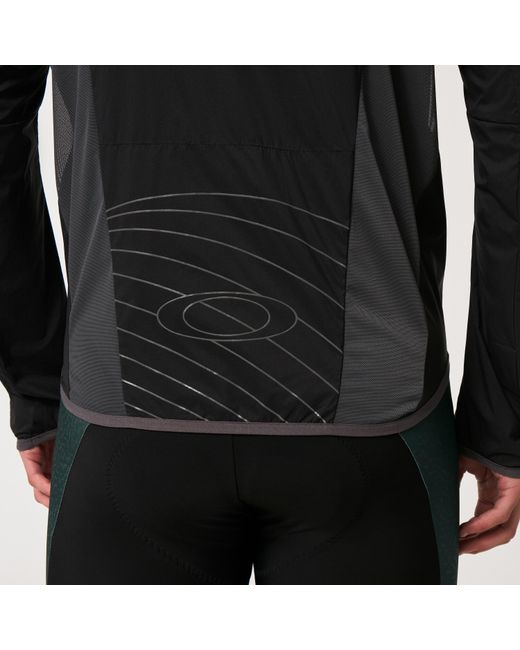 Oakley Black 'Endurance Packable Wind Jacket for men