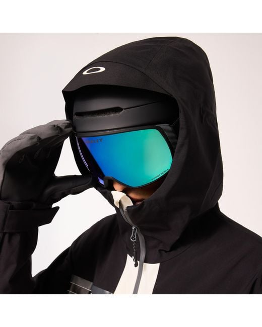 Oakley Black Tc Reduct Earth Shell Jacket for men
