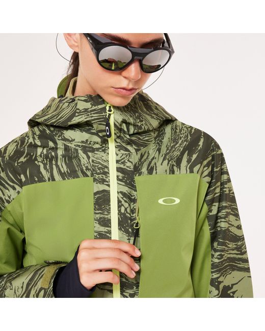 Oakley Green Tc Juno Reduct Shell Jacket 2.0