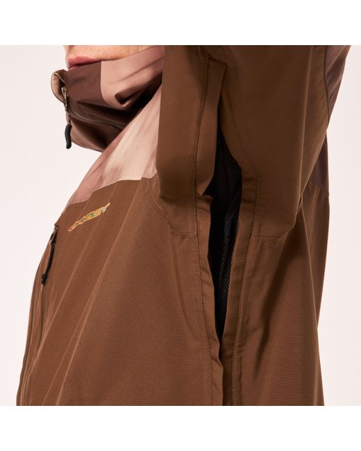 Oakley Tc Skull Reduct Shell Jacket - Color: Brown for men