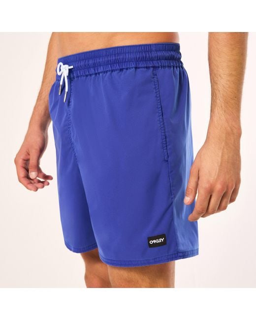 Oakley Blue Robinson Rc 16" Beachshort for men