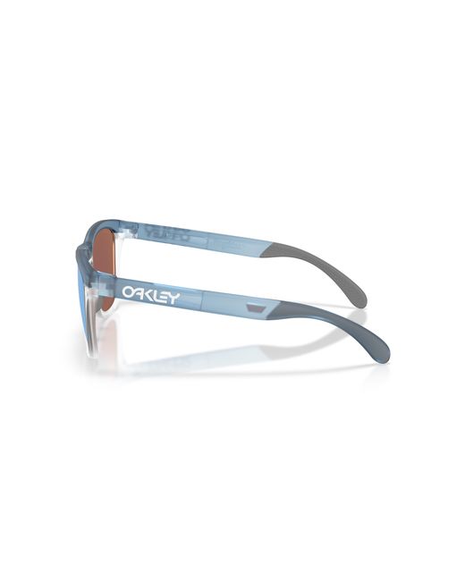 Oakley Black Frogskinstm Range Xl Sunglasses - Color: Transparent Stonewash/clear