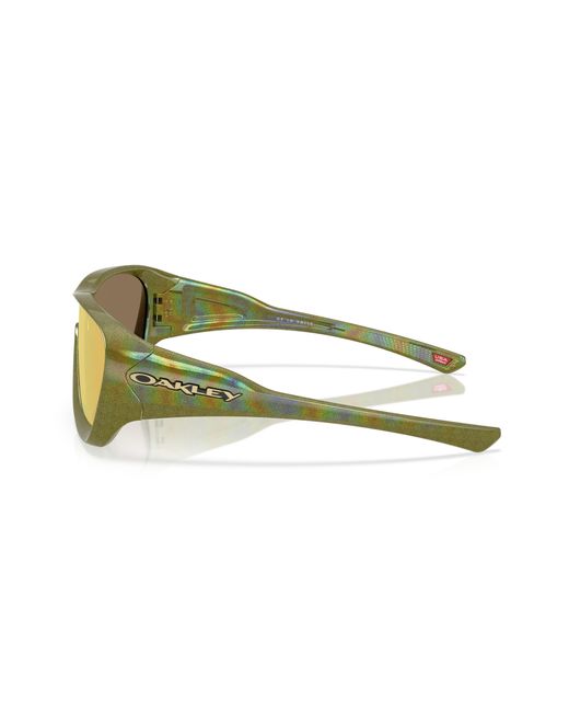Oakley Black De La Salle Polaris Collection Sunglasses - Color: Fern Spacedust