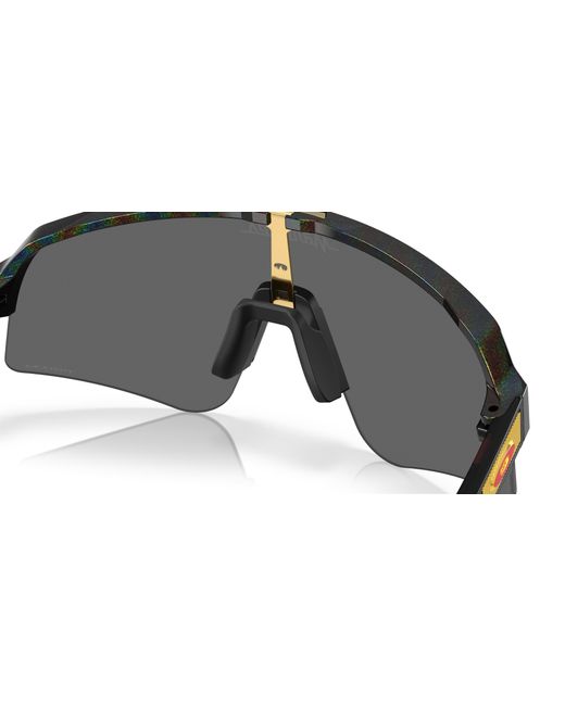 Oakley Black Sutro Lite Sweep Patrick Mahomes Ii Collection Sunglasses - Color: Dark Galaxy for men