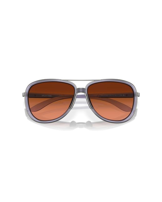 Oakley Black Damen Split Time Sonnenbrillen