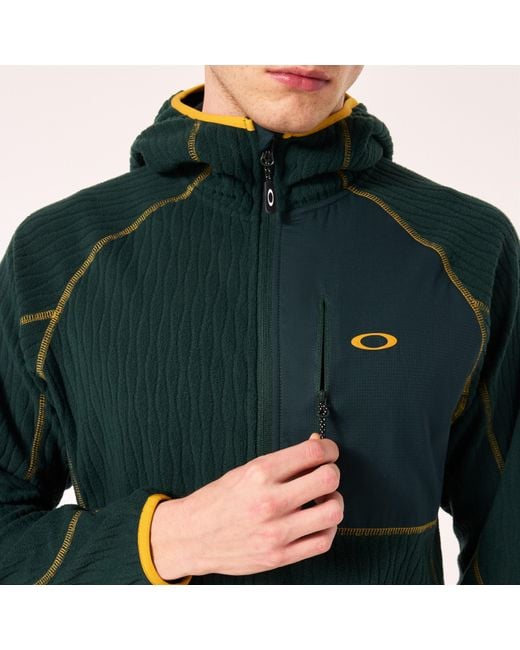 Vista Full Zip Rc Jacket di Oakley in Green da Uomo