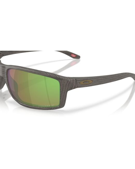 Oakley Green Gibston Sunglasses - Color: Woodgrain for men