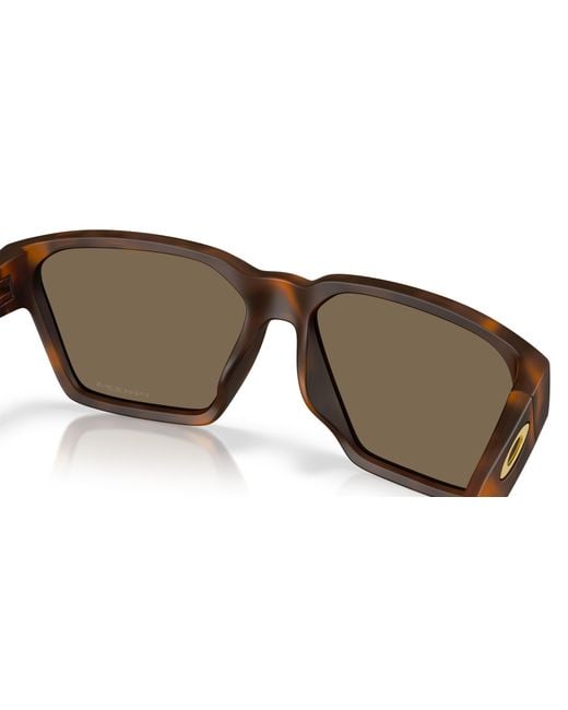 Oakley Black Briza Sunglasses - Color: Matte Tortoise Dark Amber for men