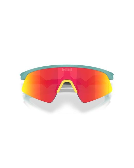 Oakley Black X Fortnitetm Fishstick Resistor Sweep (youth Fit) Sunglasses - Color: Matte Pacific for men