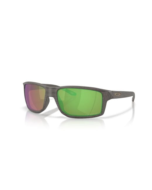 Oakley Green Gibston Sunglasses - Color: Woodgrain for men