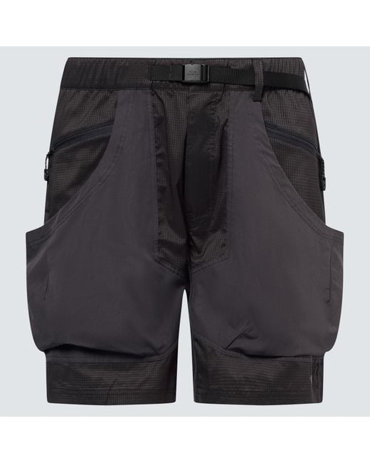 Oakley Black Fgl Pe Factor Shorts 8.5inch 1.0 for men