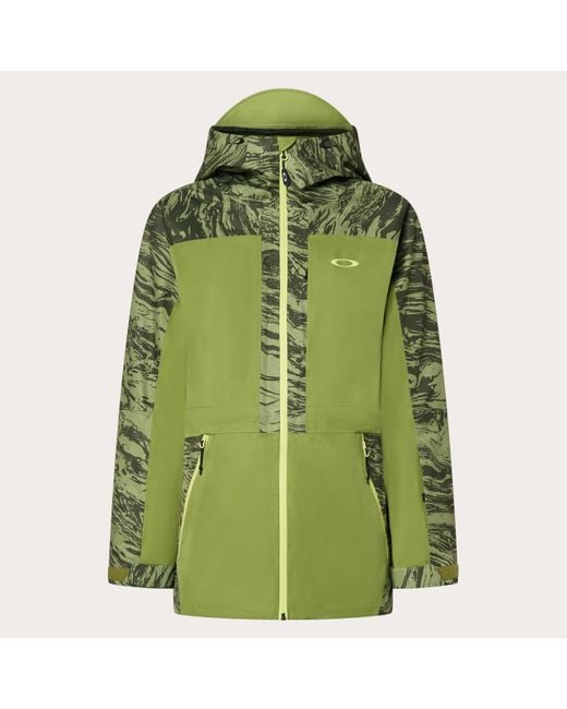 Oakley Green Tc Juno Reduct Shell Jacket 2.0