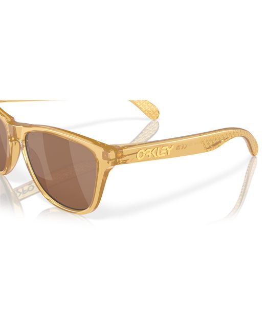 Oakley Black Kylian Mbappé Signature Series Frogskinstm Xs (youth Fit) Sunglasses - Color: Km Light Curry for men