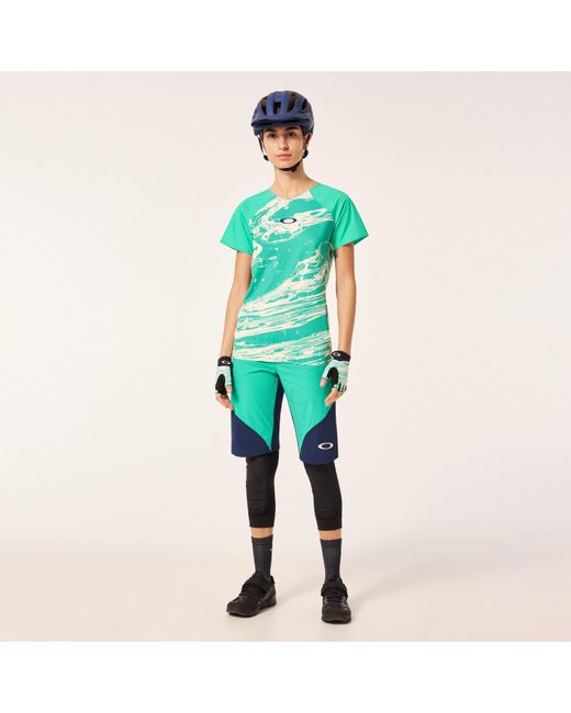 Oakley Green W Seeker Airline Ss Jersey