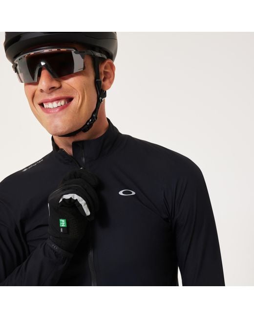 Oakley Black Endurance Gore-Tex Rain Jacket for men
