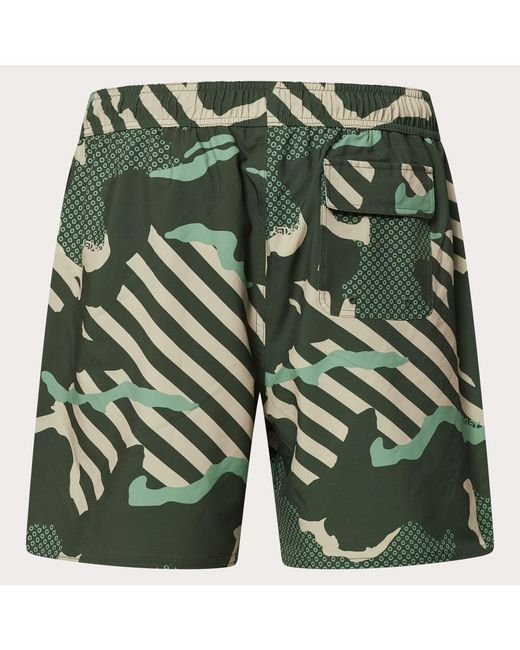 Oakley Green Grip Camo Rc 18" Beachshort for men
