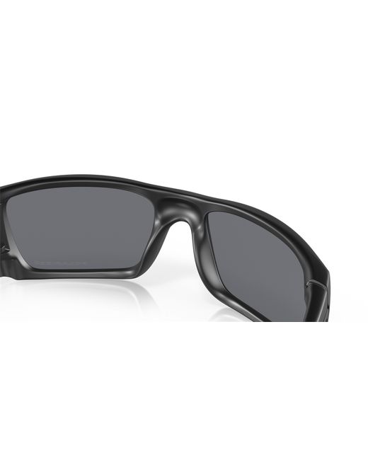 Oakley Mod. 9013 Sun Frogskins 24-420 55 Rectangular Sunglasses 55, Matte Carbon/black Iridium for men