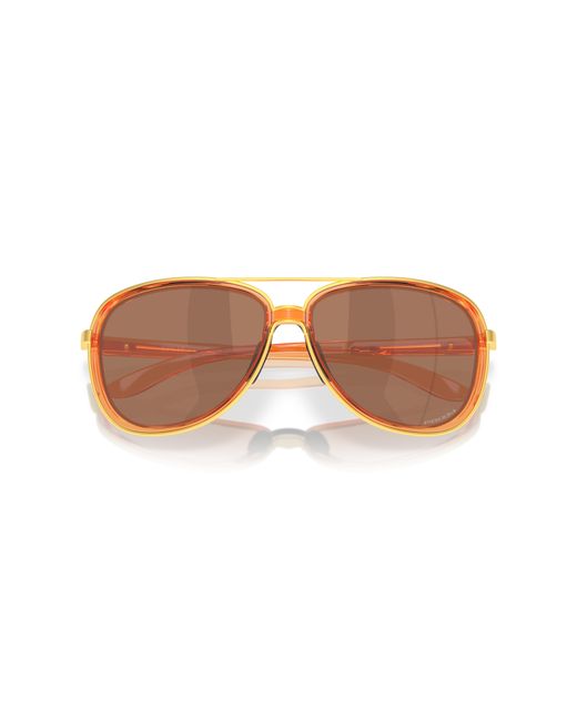 Oakley Dames Split Time Zonnebrilen in het Black