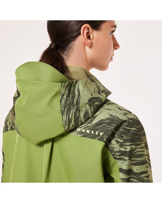 Oakley Green Tc Juno Reduct Shell Jacket 2.0