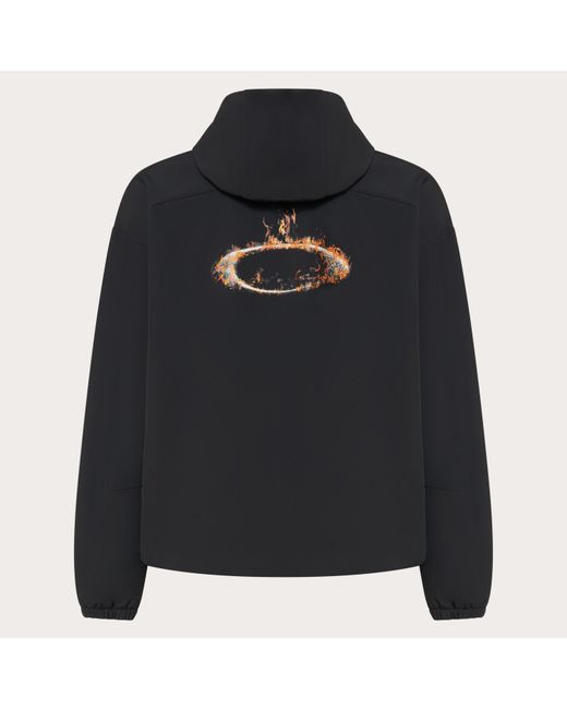 Oakley Solar Rail Softshell Hoodie - Color: Black for men