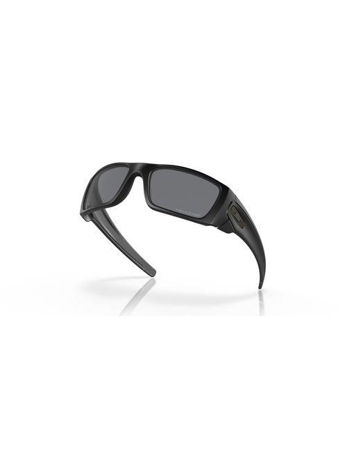 Oakley Mod. 9013 Sun Frogskins 24-420 55 Rectangular Sunglasses 55, Matte Carbon/black Iridium for men