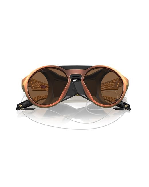 Oakley Black Oo9440 Clifden Round Sunglasses for men