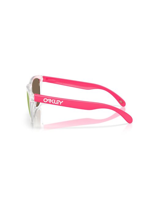 Oakley Black Frogskinstm Neon Pop Collection Sunglasses - Color: Clear for men