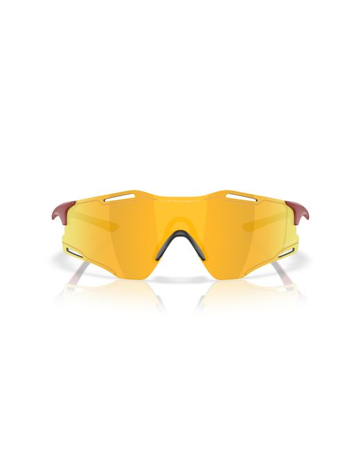 Oakley Black Cybr Zero Sunglasses - Color: Red